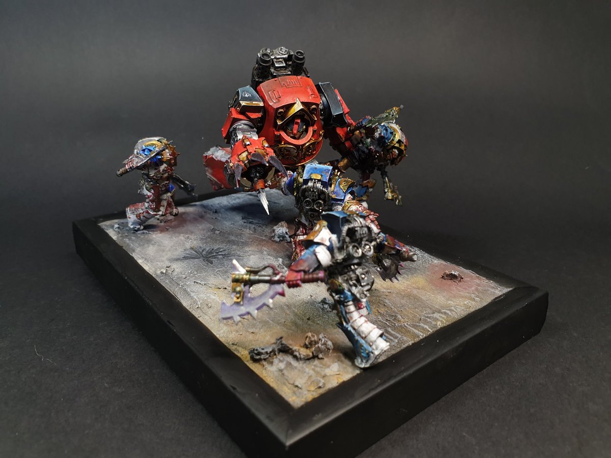 SteamPainting's tweet photo. Diorama starting to take shape https://t.co/PVfHbhSG9u