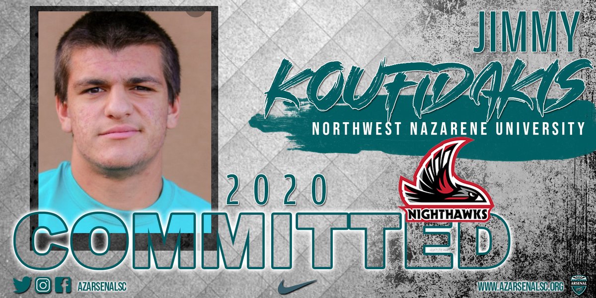 Congratulations to 2020 Grad from <a href="/RMAthletics/">Red Mtn Athletics</a> <a href="/RMBoysSoccer/">Red Mtn Boys Soccer</a> <a href="/jkouf13/">jkouf13</a> Jimmy Koufidakis from our u19 
@BoysECNL Team on his commitment to <a href="/NNUSports/">NNU Nighthawks</a> <a href="/NNUMSoccer/">NNU Men's Soccer</a>!

#pathway2college
#pathway2life
#bleedTEAL
