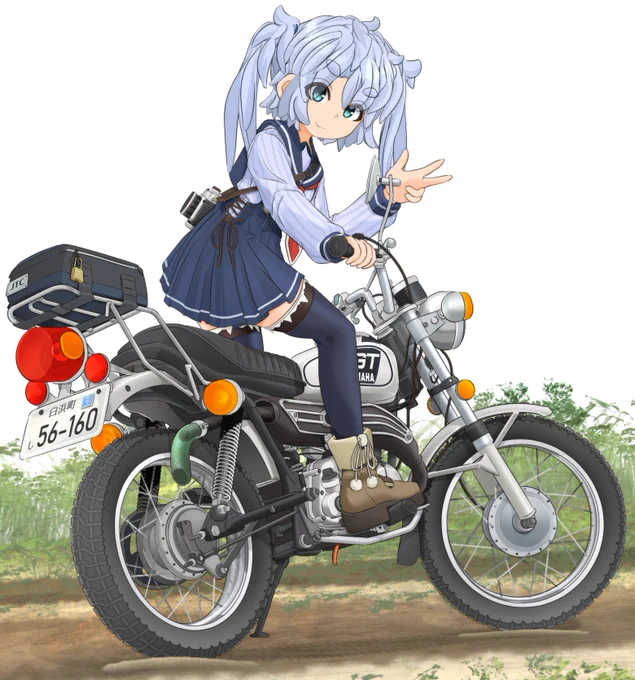 #原付の日
ゼロハンオフ車はいいぞ! 