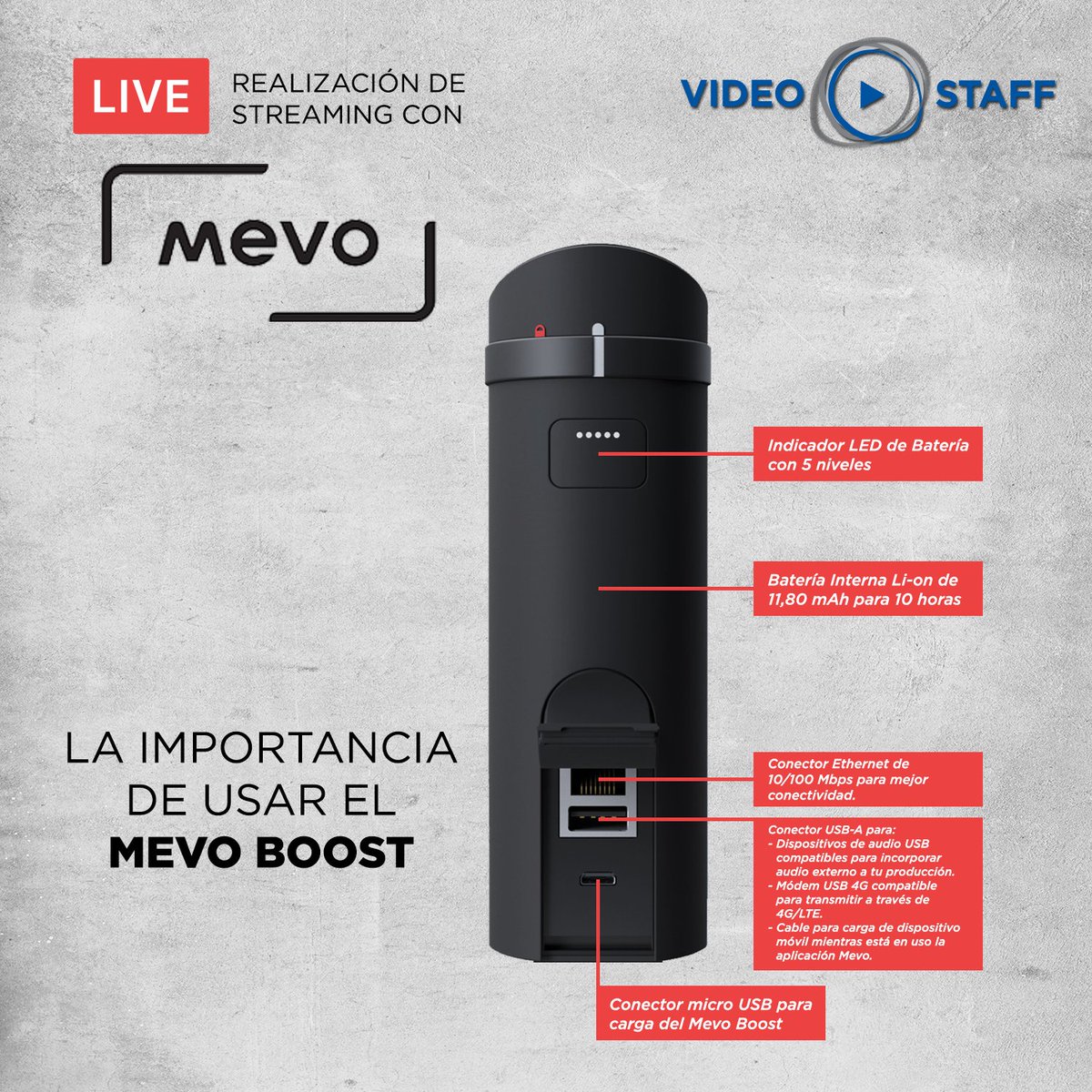 videostaff's tweet photo. #Esenciales - Consigue la cámara más famosa para realizar transmisiones en vivo, @mevocamera te ofrece edición de video en tiempo real, grabación, streaming a multiplataformas y más.

Entrega prevista: 20 de abril https://t.co/eY2HjRsjK2 https://t.co/8G9MmGxCoq