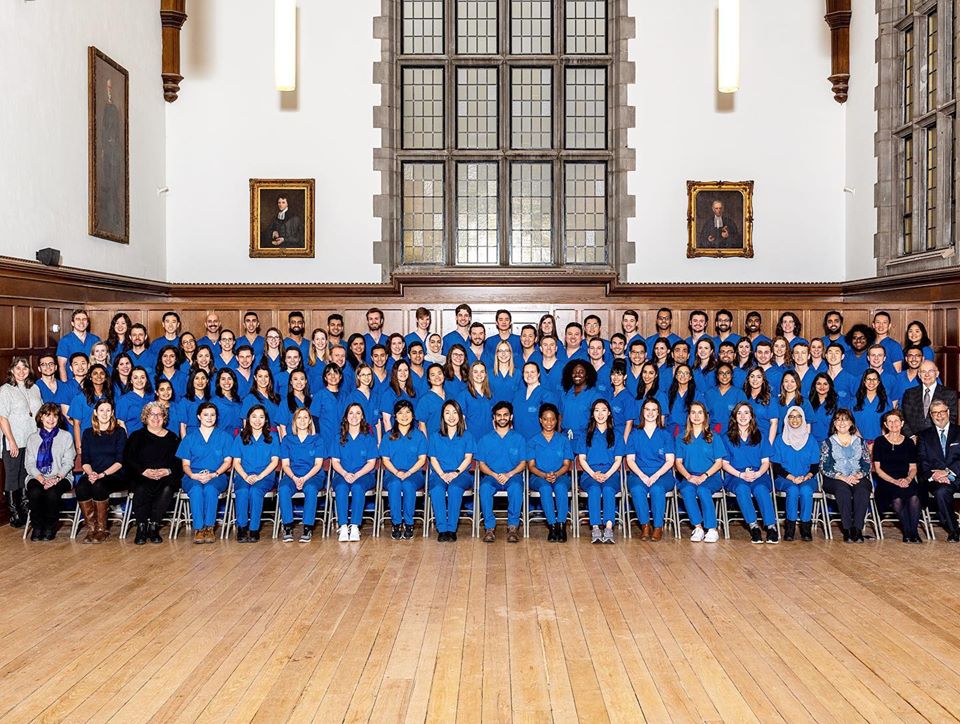 QMed_AS's tweet photo. Congratulations to the #Q2020's for completing their last class of medical school today! Thank you for showing us what it means to be part of the #QMed family. We are so proud and excited to see what the future holds for you all! https://t.co/qIos1CkdWF