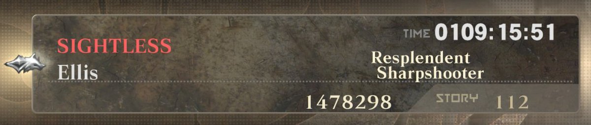 yeah ok not that impressive of an hour count (couldve sworn i sunk more hours to this game but maybe that was ge2) buT MAN..... really wish i could change ellis' codename KSFKAFKSDJFS