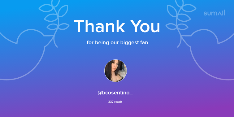 HaileyInscoe14's tweet photo. Our biggest fans this week: bcosentino_. Thank you! via https://t.co/Ocq7VHgak4 https://t.co/NB4eLhgB2k