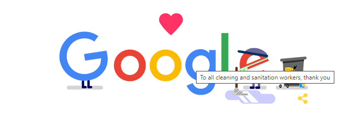 I'm loving the #google headers at the moment, celebrating our #COVID19 #EssentialWorkers