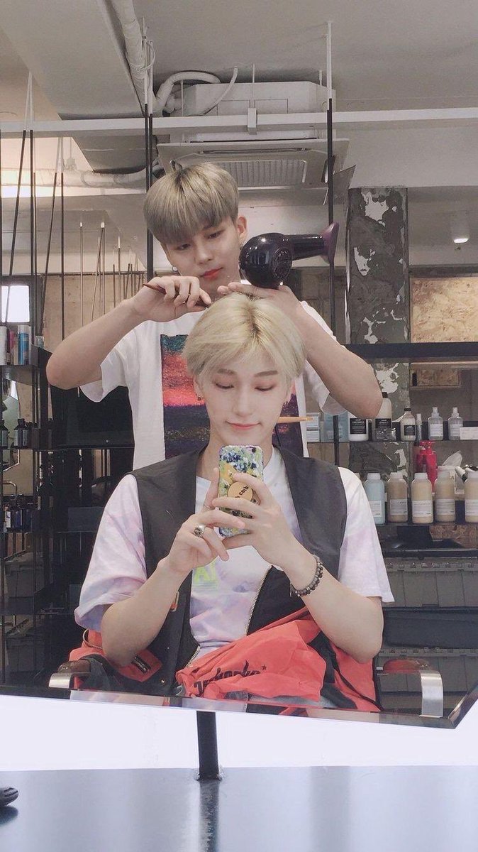 san with blonde hair | a thread