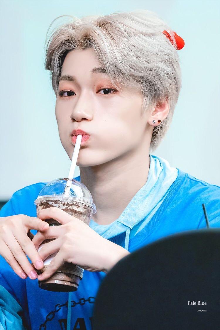 san with blonde hair | a thread