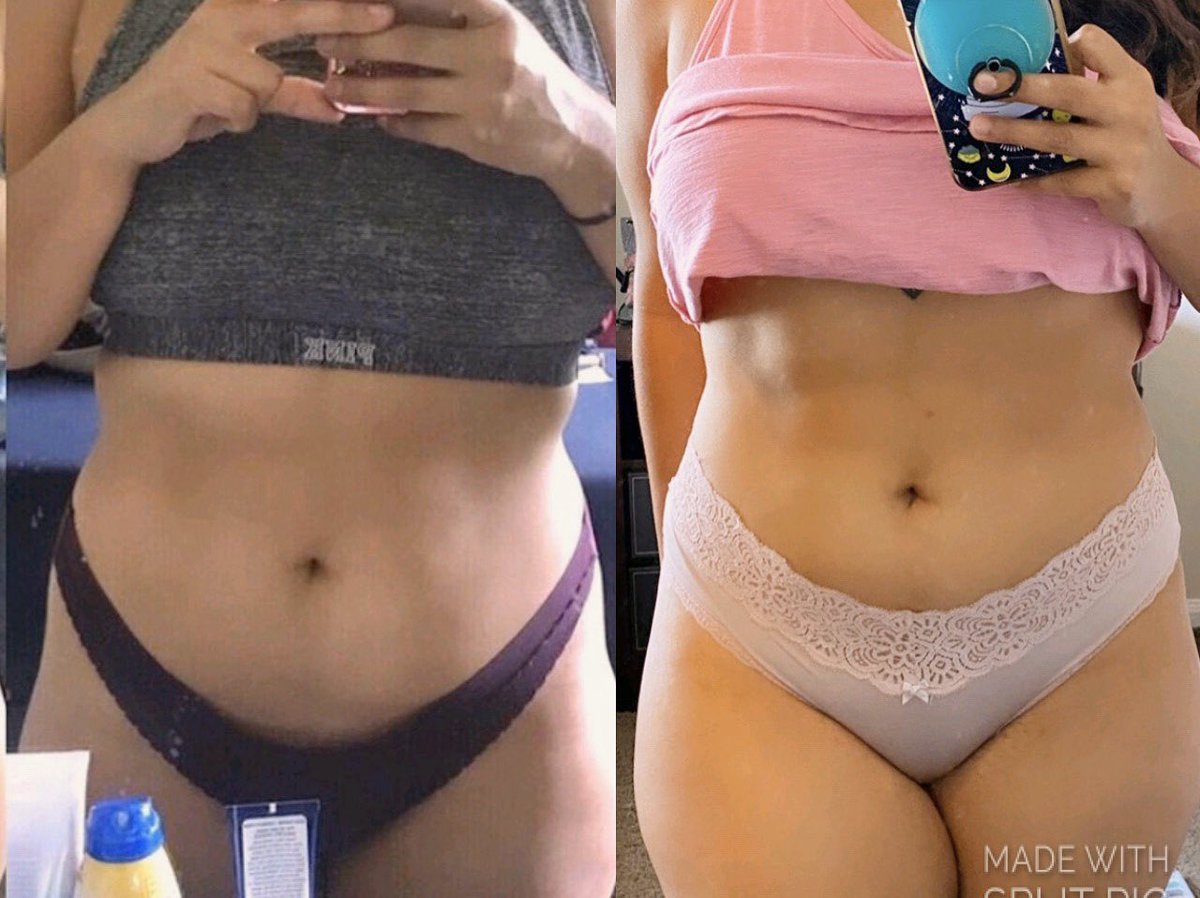 intheScreets's tweet photo. I’m only halfway through the 6 weeks at home guide by @dannellamunoz lost 3.6 lbs &amp; 1.5 in. Off the waist. Can’t wait to see full results by the end of the guide 😬😬 https://t.co/cVd22DHjbs