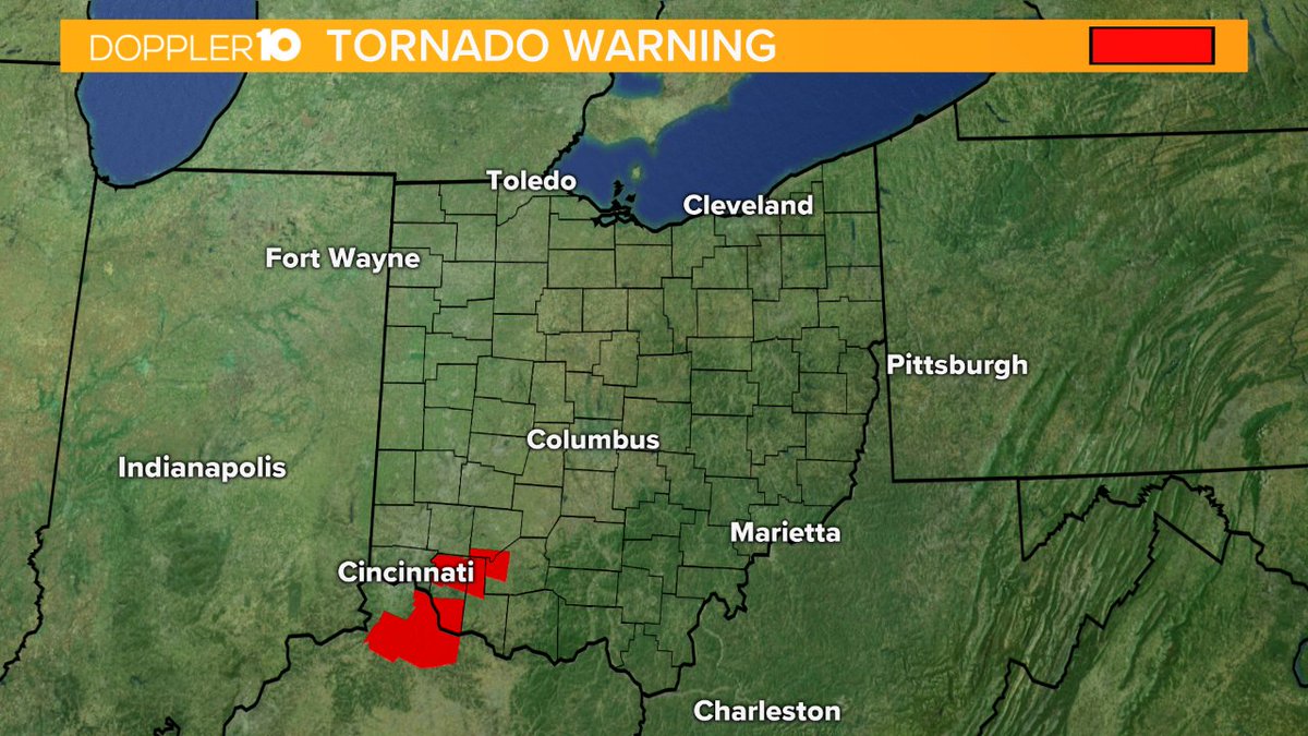 OhioEmergIncDis's tweet photo. 10TV: Tornado Warning issued in parts of Central Ohio. #10TV | RADAR: https://t.co/wLDM6GnmtT https://t.co/4HGD57JiWS