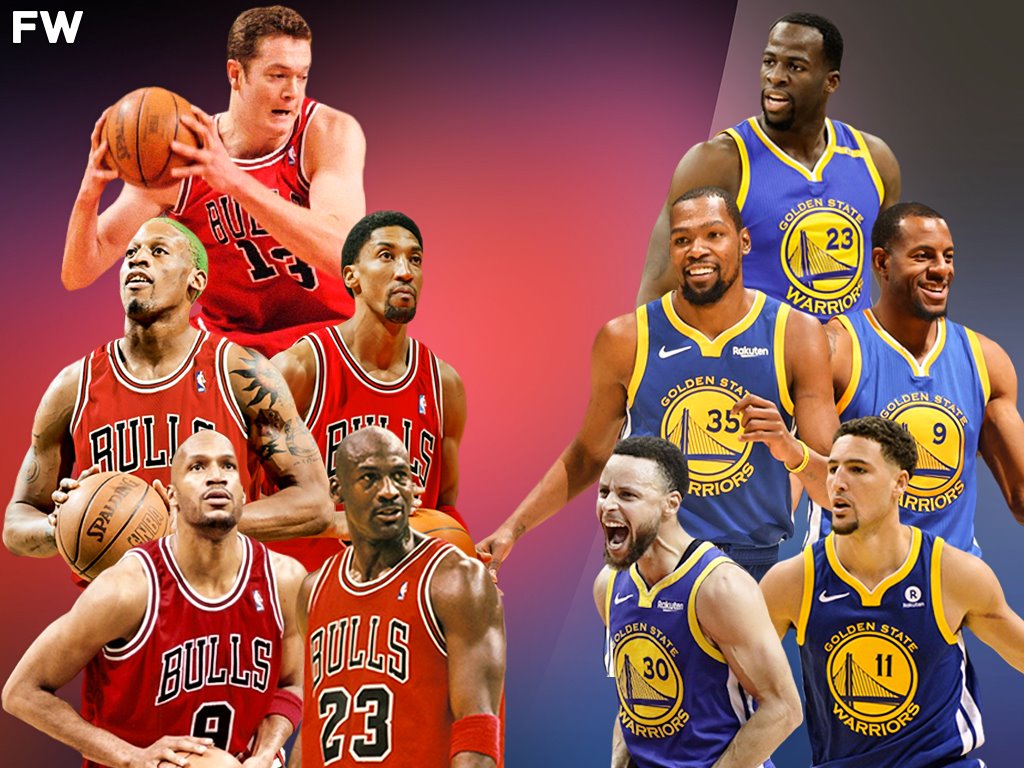Hoop Central on X: NBA fans selected the best team of All-Time: 1996  Chicago Bulls vs. 2017 Golden State Warriors    / X