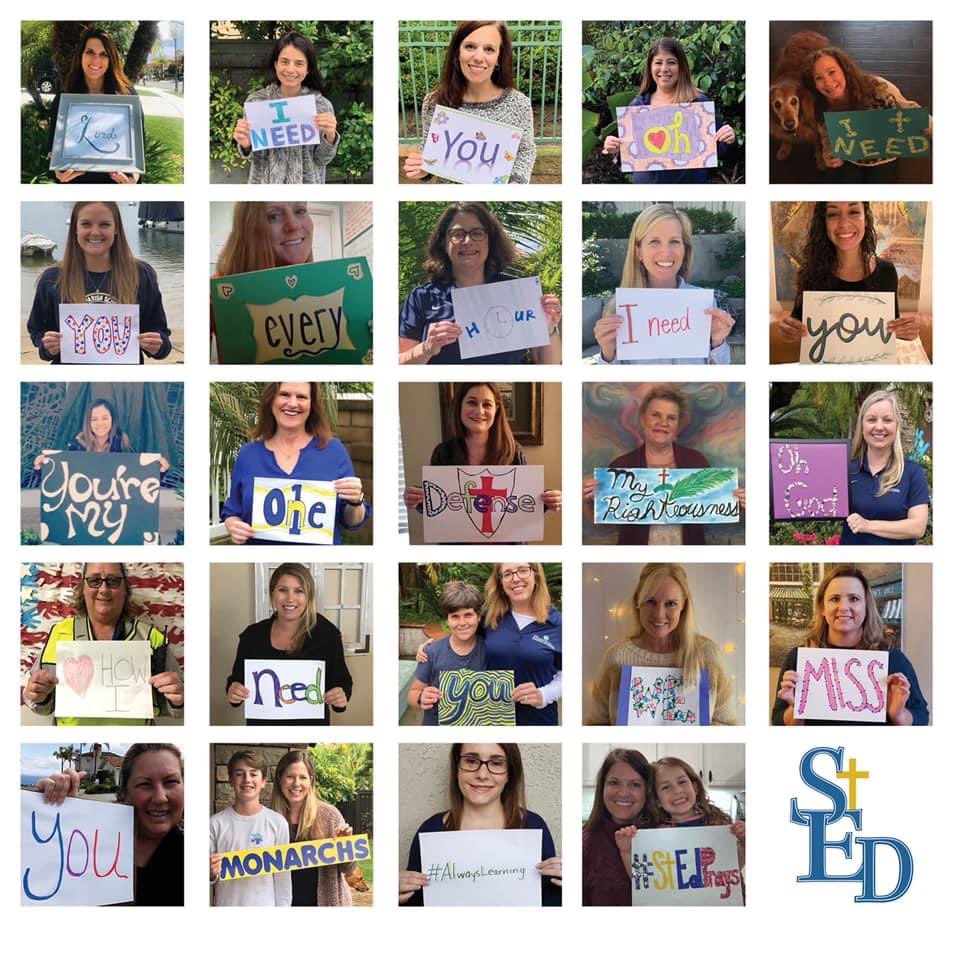 maggie_steiss's tweet photo. Silver lining: @TheParishSchool community 💛💙💛💙 https://t.co/pEidhXyrMm
