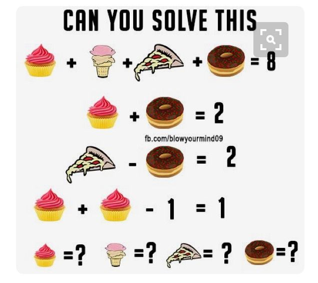 Parents, here's a fun math challenge problem to have your kids try! I find it helps to do this in real life with real doughnuts, ice cream, pizza, and cupcakes!! 
<a href="/kevinsmithsd/">Kevin Smith</a> #dsumath