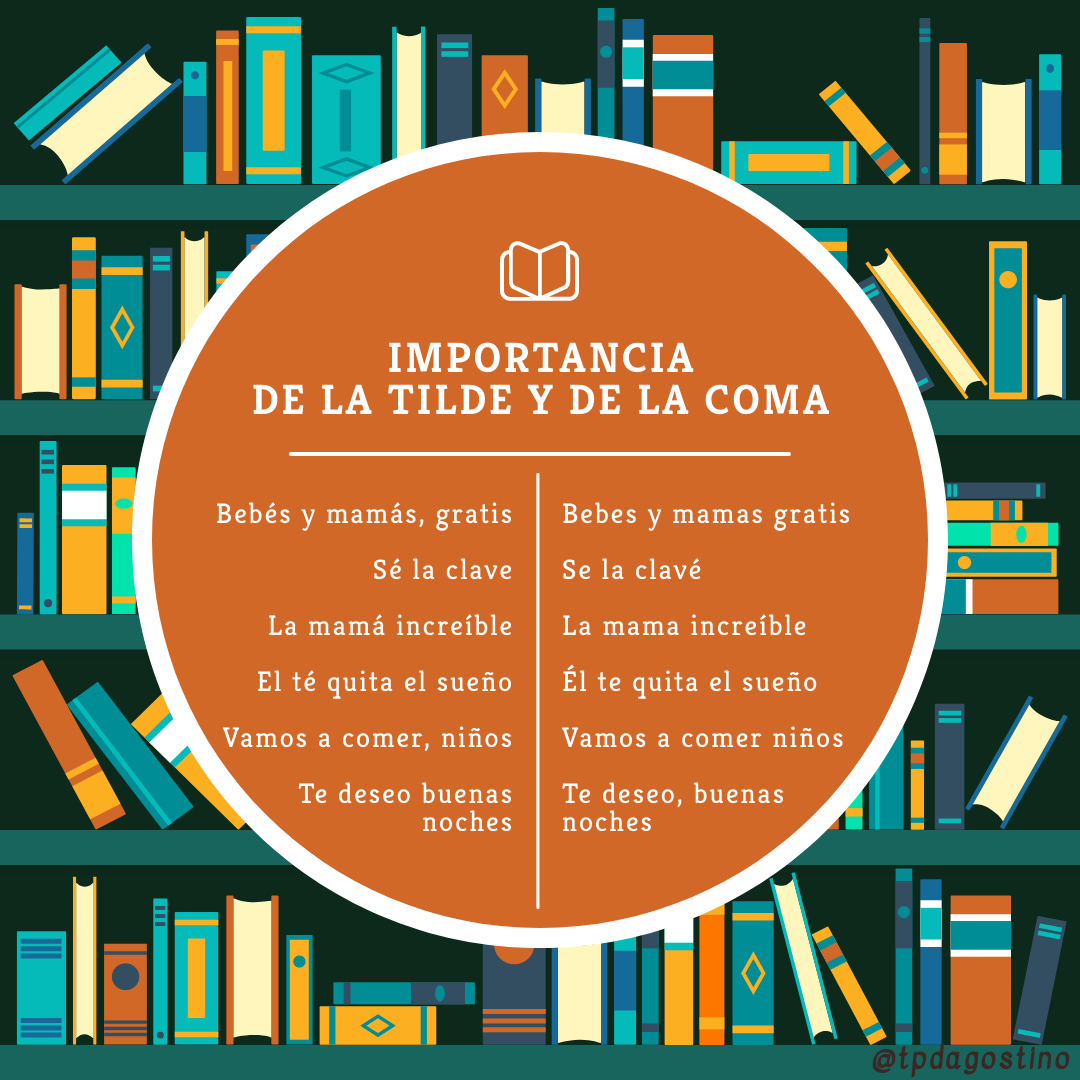 LA IMPORTANCIA DE LA TILDE Y DE LA COMA