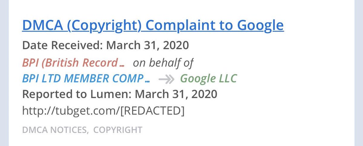 so was the video restricted because of that one link with bts-twt? it’s from the site that was mentioned on the list of complaints received BTS. it looks like it was a BPI / Google LLC / idk mistake.