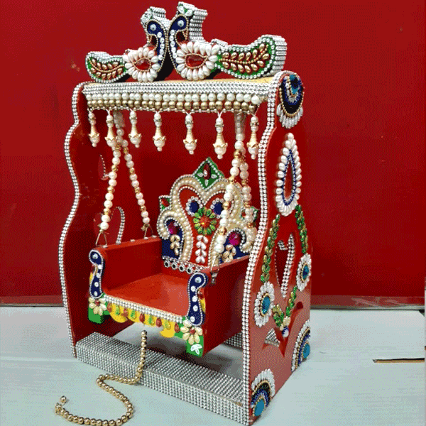 ethnicpip's tweet photo. People who are very religious look for exclusive accessories for their puja mandir at home. One of the puja items is jhula. Jhula is used in every household, mainly in the puja room. Shop Now here https://t.co/jBKP4wekna https://t.co/FjHuBromaL