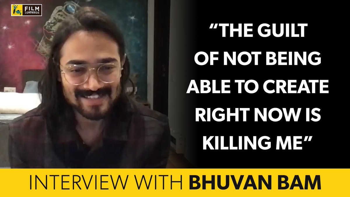 FilmCompanion's tweet photo. Many people still think Titu mama is a real person - @Bhuvan_Bam chats with @anupamachopra about why he’s not able to churn out content during the lockdown and his viral video #TimeToBeAHero : https://t.co/aHA3qPxpw5 https://t.co/TeAqu8O6ne
