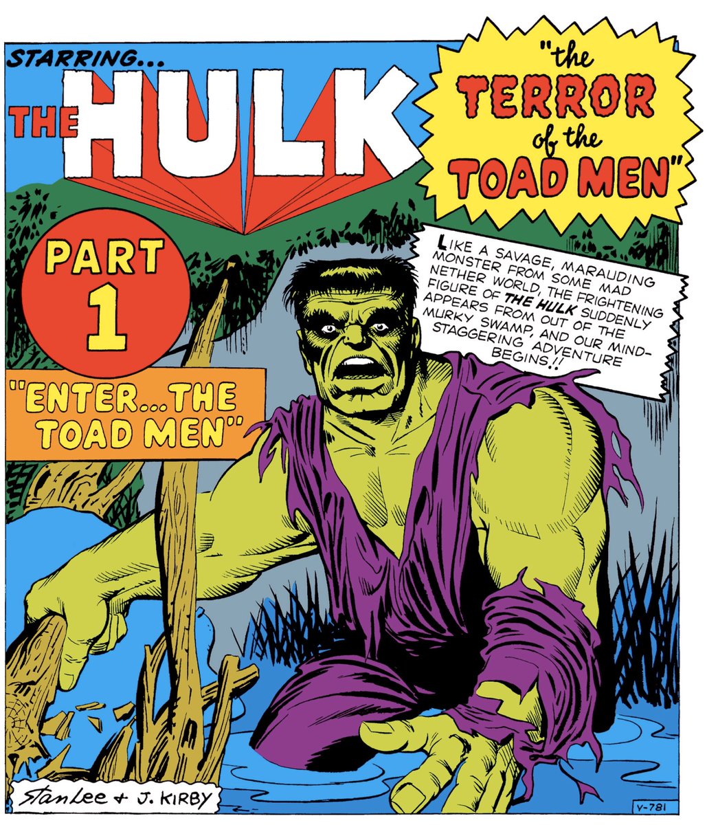 ...for starters, the Hulk’s character was very inconsistent across his first 6-issues. He starts out as gray and only transforms at night, next iss Hulk is green, next iss Bruce is stuck as a mindless Hulk during the day controlled by Rick Jones commands...