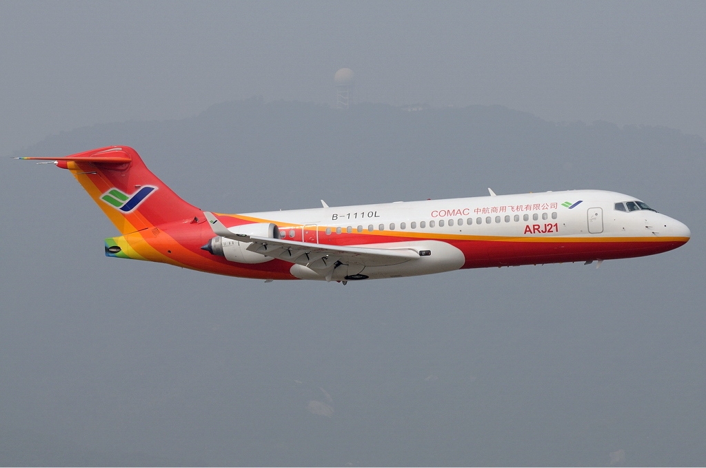 I can tell you how to judge the health of an economy.Trump knows this:Look at the country's aerospace industry.The Chinese economy is a mirage, as you can tell by the aerospace industry.This is the COMAC ARJ21, an unlicensed copy of the McDonnell Douglas DC-9.