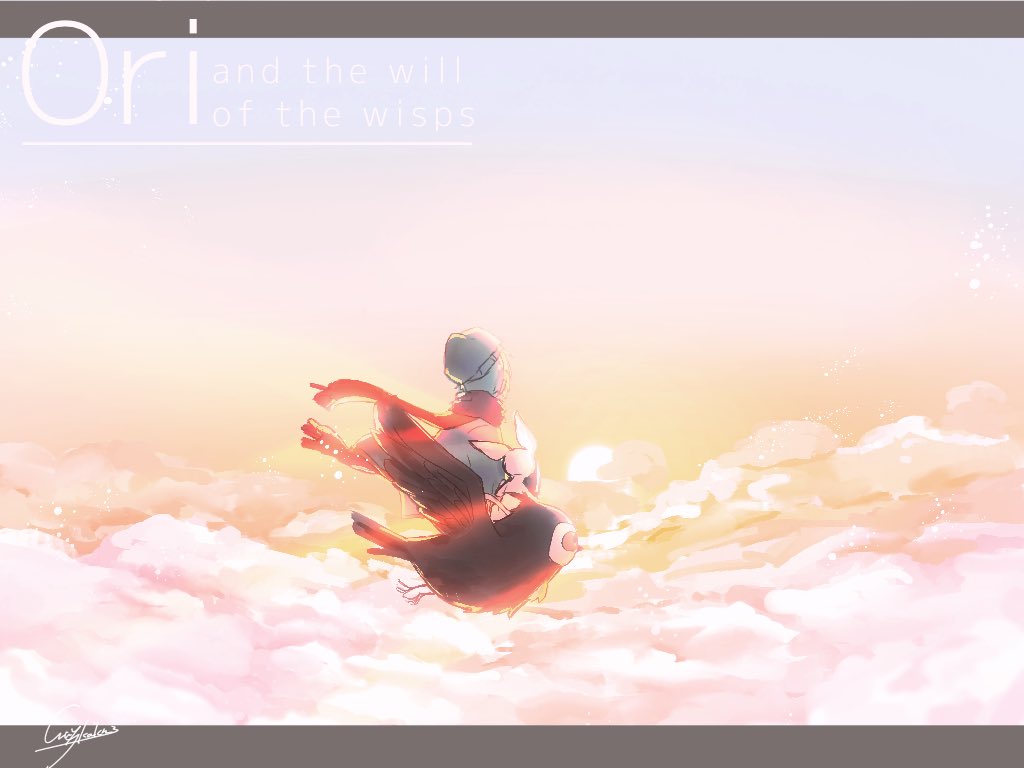 「#い・らくすと 
もっと声と(?)映像の綺麗さに定評がある名作

#1『Ori 」|そるとおにぎり@お世話になりました‼️のイラスト