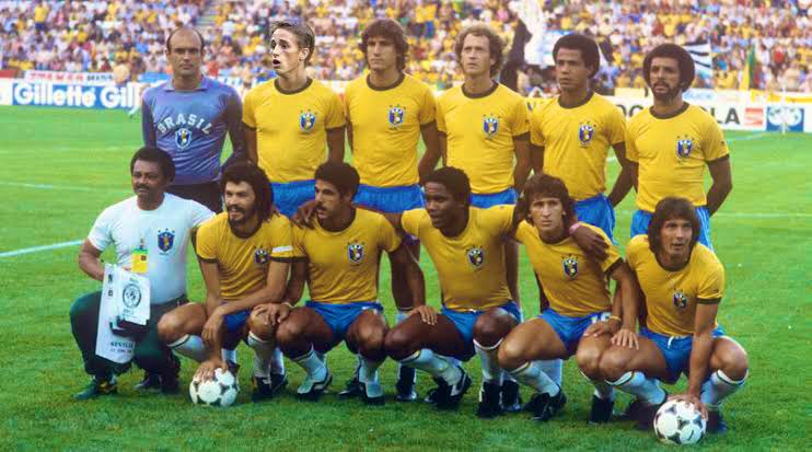 "1962 was practically 1958 except with Amarildo who showed his quality when they needed to replace Pelé.The 1982 team with Zico, Falcão & Eder carry a cruel weight for not bringing home the trophy”