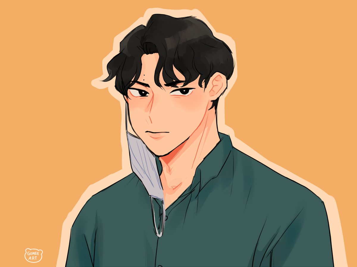 「i love drawing sakusa's hair

#haikyuu 」|Gomee!のイラスト