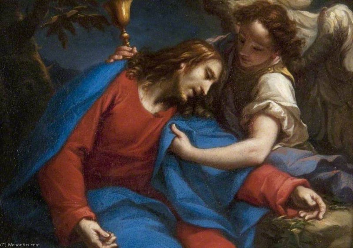 Antonio79B's tweet photo. Oggi nel 1656 nasceva il pittore #FrancescoTrevisani.

(L'AGONIA DI GESÙ NELL'ORTO, anno 1740, olio su rame, 16x23 cm, Museums Resource Centre, #Glasgow).

#GiovedìSanto.

#9aprile. https://t.co/SdV00CLKzv