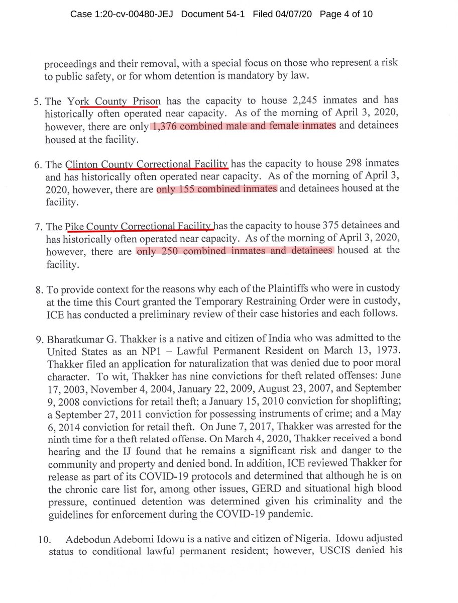 Yesterday our “esteemed” DHS ICE - submitted their response to the Court’s Show Cause Order.Their filing is, in a weird? MendaciousTheir exhibit? S-U-B-T-E-R-F-U-G-E https://ecf.pamd.uscourts.gov/doc1/15517168670