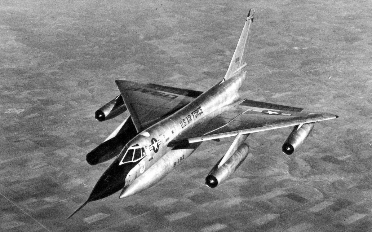 We used to send nuclear bombers to the edge of our airspace and have them orbit there ALL DAY, EVERY DAY.The Convair B-58 Hustler was a nuclear bomber designed precisely for that mission.