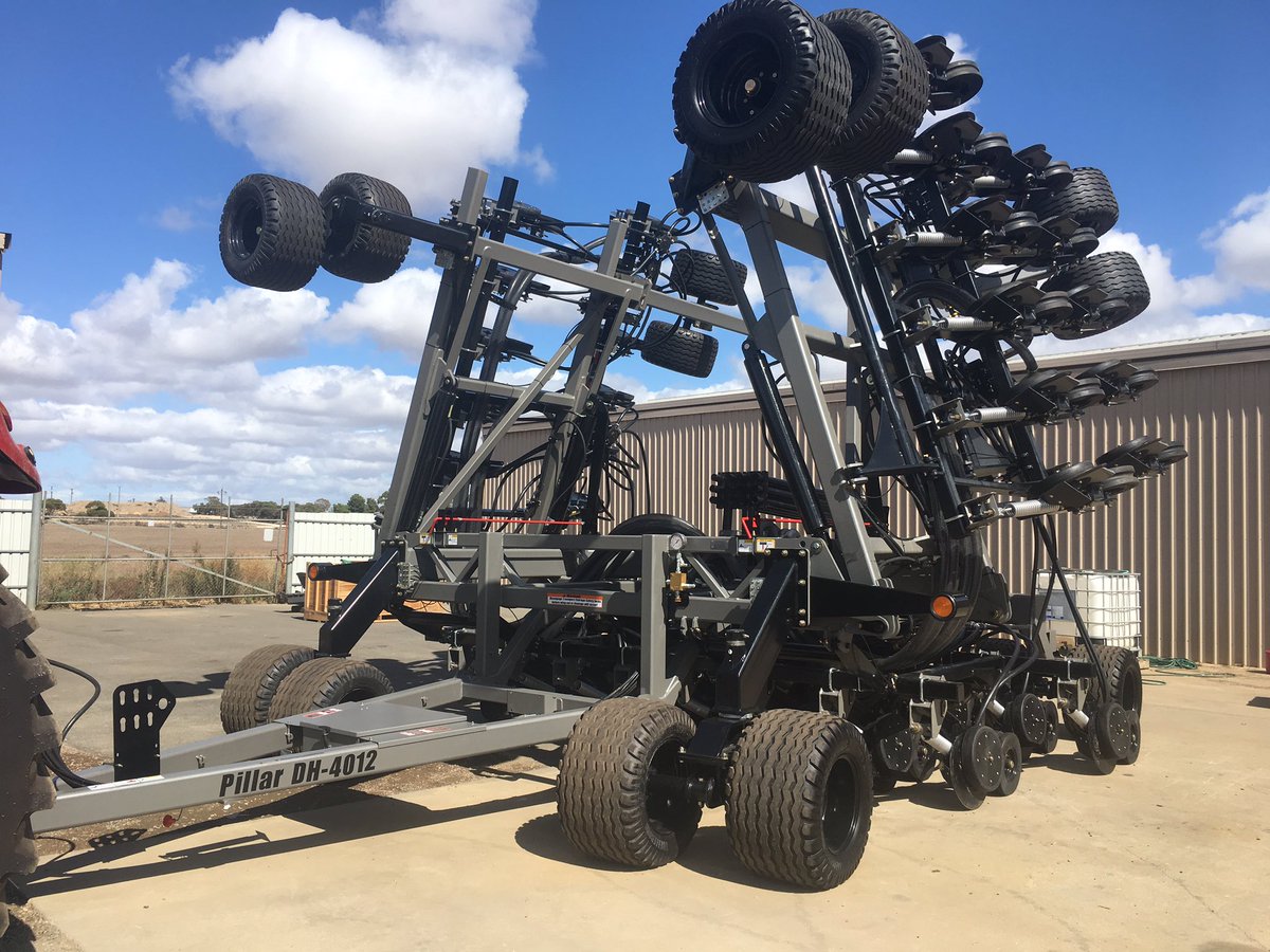linc_ramsey's tweet photo. 40’ #pilllar drill about to head out of #ramseybros, anyone thinking discs but not sure about the associated challenges this could be worth a look #doubleshoot #nopin #sideband https://t.co/mWzOJwO1PL