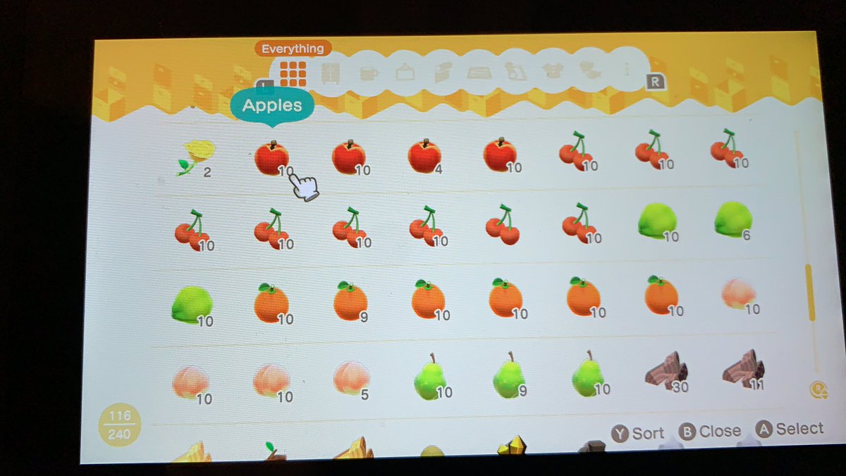 tinyhqq's tweet image. selling one stack (10 fruits) of ur choosing for 8k bells... dm me for dodo code

#AnimalCrossingNewHorizons #AnimalCrossingNH #AnimalCrossingtrade #animalcrossingfruit #dodocodes