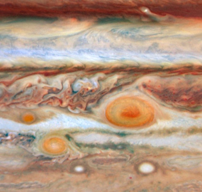 Jinyoung - May 10thRed Spots on Jupiter