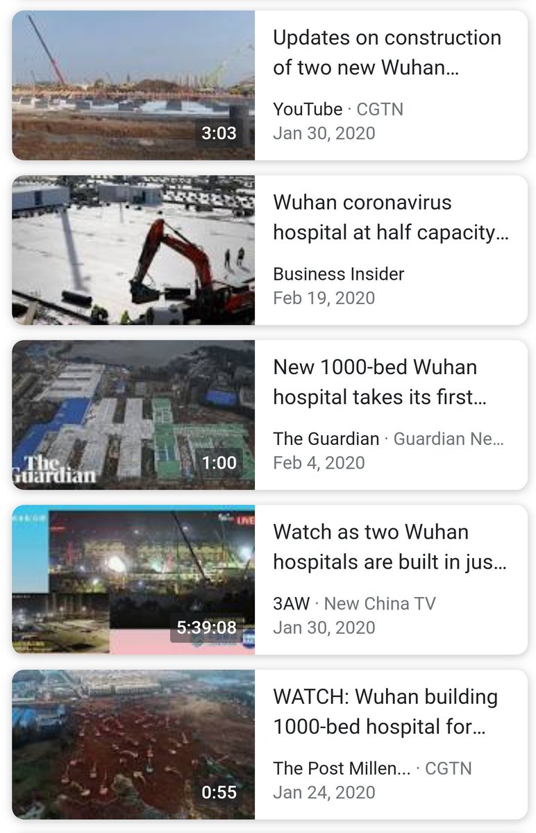 How are those 1000 Bed Hospitals doing in Wuhan?Remember? As early as January 24th, Reports were being filed.China Live Streamed It...And Failed Western Media plugged right in.And now everything is, magically, better!Wuhan Is Open For Business Again!