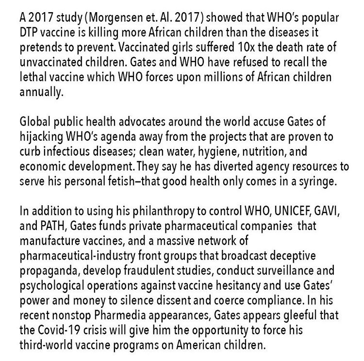 Volksgenossin's tweet photo. WHO ...Bill Gates...VAERS...Did you even know there was a Federal Vaccine Court? 
That the government has paid $4.2 Billion(US TAX $)in compensation for vaccine injury? The vaccine manufacturers are liability free &amp; have been since 1986  #QAnon 
(Credit due to #RobertFKennedyJr ) https://t.co/FYAzxT6zZl
