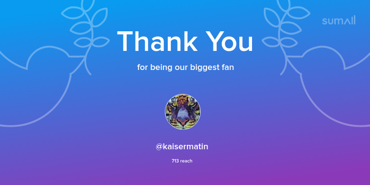 gimasiSA's tweet photo. Our biggest fans this week: kaisermatin. Thank you! via https://t.co/8nKrpCIcLp https://t.co/kawqyHs8n1