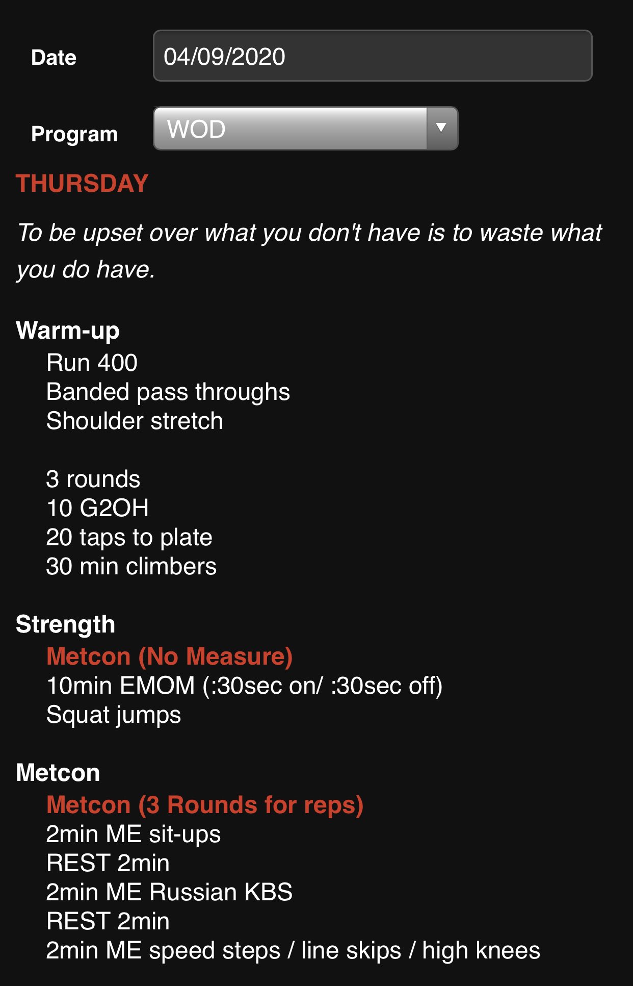 Kettlebell metcon 2025
