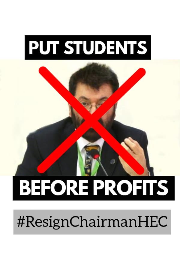 ammararaja12's tweet photo. Private institute mafia to dua krte hugy k coronavirus pura sal chley. Q k online classes is more profitable thn traditional classes
Less expenses, no electricity &amp; gas bills, no sweepers &amp; temporary employees salaries, but 💯% fees wasooli. 
#ResignChairmanHEC https://t.co/b4ficcbAqc