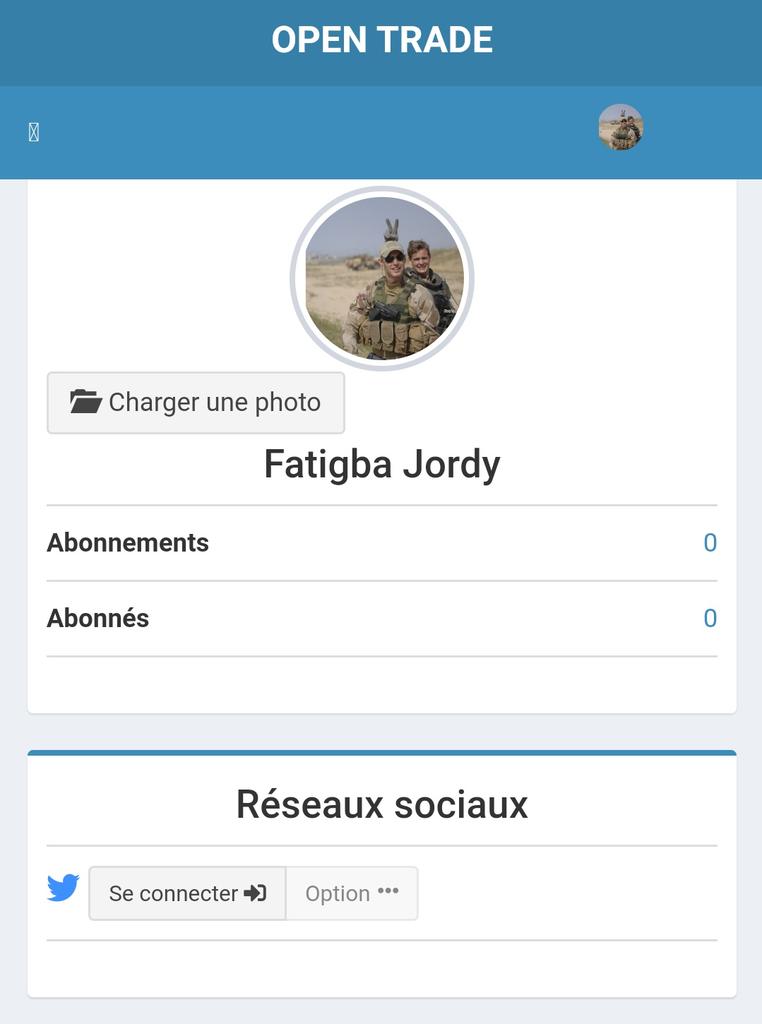 OpenTrade4's tweet photo. En tant que marchand sur Open Trade, vous pouvez relier votre compte à Twitter.
Vous vendez un nouveau produit, vous faites une promotion ? Votre TL est mise au courant instantanément ! 

#opentrade #socialOnlineShopping https://t.co/MQ1sGCoJDf