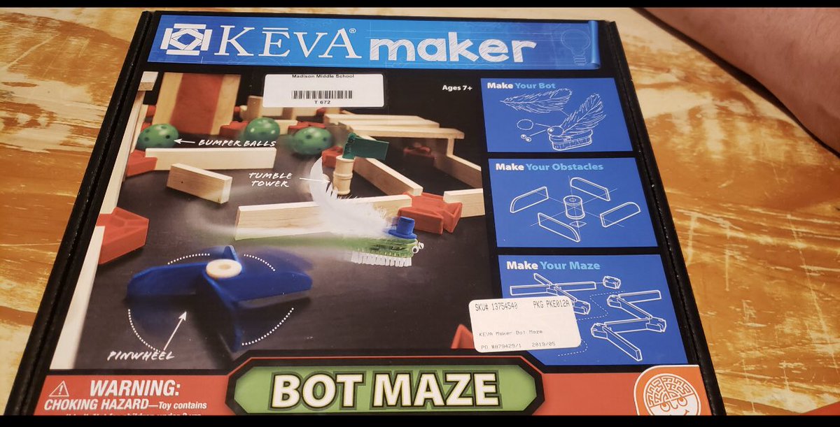 MMS_Panthers's tweet photo. https://t.co/UxmZatTkFT
This was new and fun! Thanks so much @MMS_Panthers Library for letting us check it out! #EngagedKids #BotMaze #NTI #PantherPride #GreatDay2BAPanther https://t.co/WuoSZmyuPz