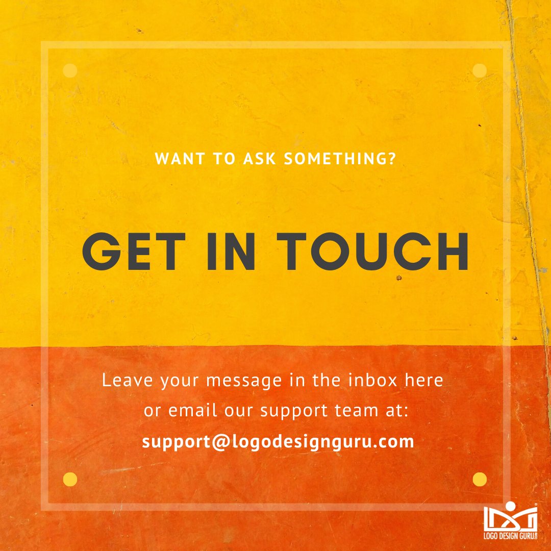 LogoDesignGuru (@logodesignguru) on Twitter photo If you have any queries regarding your project/s, you can simply message us here or email us on support@logodesignguru.com and we will guide you through at the earliest.
Make sure you
► Define your problem
► Share your contact details
#getintouch #supportteam #logodesignguru If you have any queries regarding your project/s, you can simply message us here or email us on support@logodesignguru.com and we will guide you through at the earliest.
Make sure you
► Define your problem
► Share your contact details
#getintouch #supportteam #logodesignguru