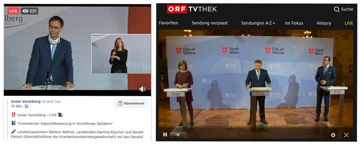 #Vorarlberg schafft, was Wien nicht kann - #ÖGSDolmetschung! Sooo Peinlich, lieber <a href="/Stadt_Wien/">Stadt Wien</a>! <a href="/BgmLudwig/">Michael Ludwig</a> <a href="/SP_Wien/">SPÖ Wien – Die Wienpartei</a> <a href="/BirgitHebein/">Birgit Hebein</a> <a href="/gruenewien/">Die Grünen Wien</a>
<a href="/WITAF/">WITAF</a> <a href="/manfredschuetz/">Manfred Schütz</a> <a href="/LukHub/">lukhub.bsky.social</a> <a href="/hjarmer/">Helene Jarmer</a> <a href="/BIZEPS/">BIZEPS</a> 
 #taub #gehörlos #schwerhörig #taubblind