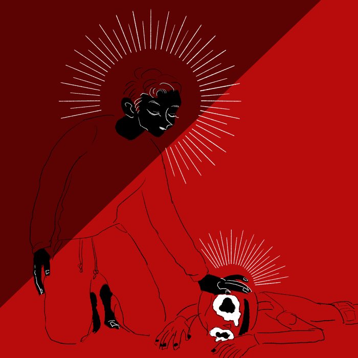 03ni_10sta's tweet image. 校長先生とバルディ先生、この2人組に尊みを感じてしまう今日この頃、皆さんいかがお過ごしでしょうか
パソコンが古いため描いたものをスマホに移すと色が違って見えてしまいます
ですが世の中のもの全て、人によって見え方は違うものですから関係ありませんねてかめちゃ尊みヒィ〜ッ😇
 #BaldisBasics