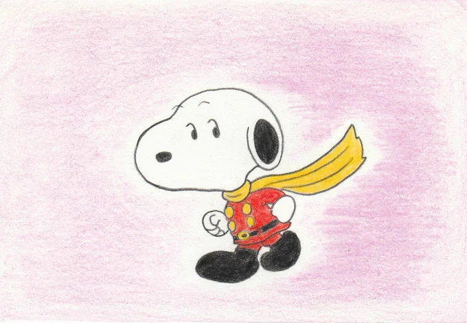いろんなキャラに扮したスヌーピー #イラスト #snoopy #illustration 