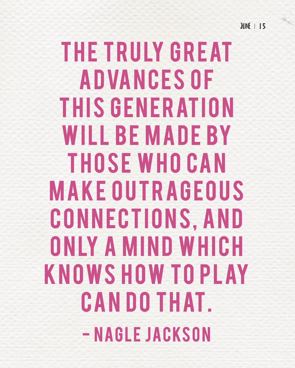 ABCDoes's tweet image. This is a quote from my book &apos;365 Days of Play&apos;. In these strangest of times we all need to remember the importance and power of play. Not just for today but for the future we have yet to create. @SAGEeducation 
#365daysofplay #play #abcdoes #earlyyears #ece