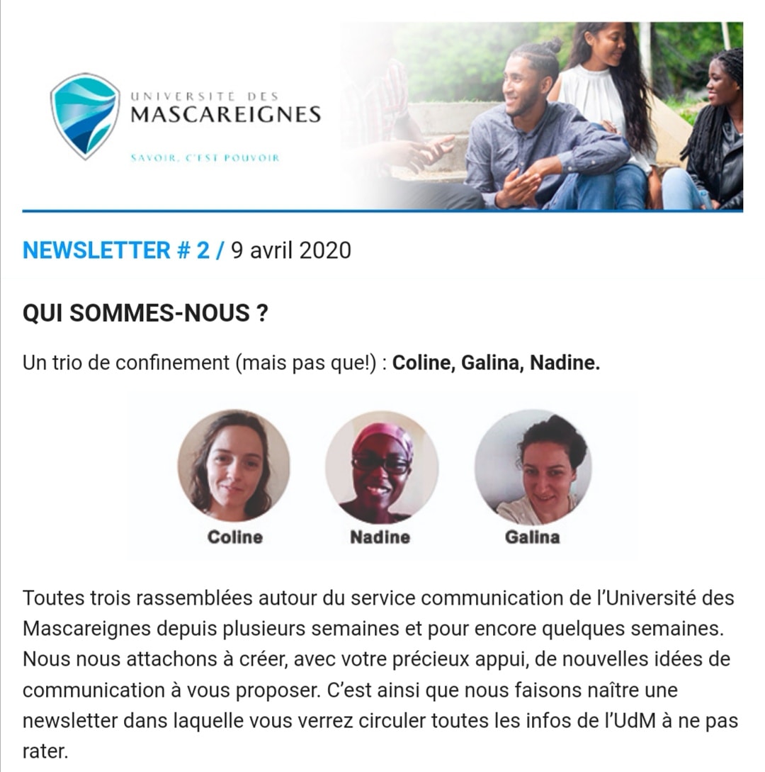 📣#NewsletterUDM📮
Chers étudiants UDM, vérifiez votre newsletter hebdomadaire dans votre boîte email udm📧

#etudiants #students #email #newsupdate #news #breakingnews #newsletter #support #lockdown #restezchezvous #stayathome #restecheztoi