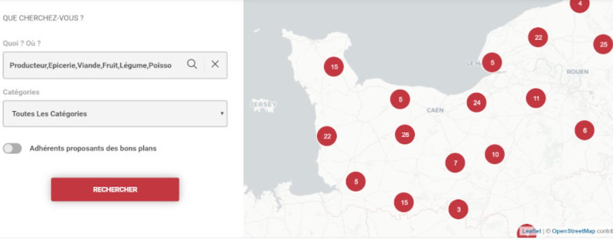 #COVID : <a href="/RegionNormandie/">Région Normandie</a>  et l'association de la monnaie normande citoyenne, <a href="/LeRollon/">RolloN, la Monnaie Normande Citoyenne</a> ont décidé de mettre à disposition une carte numérique pour faciliter les circuits courts en mettant en relation les producteurs et consommateurs locaux. regions-france.org/actualites/en-… <a href="/Herve_Morin/">Hervé Morin</a>