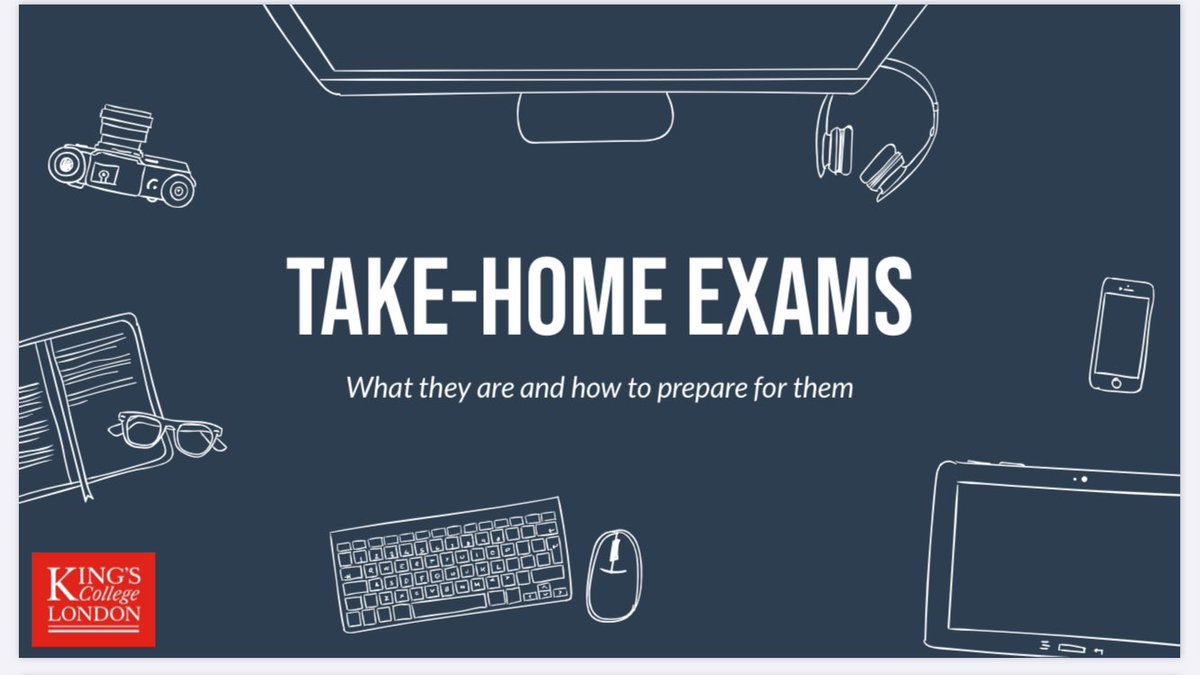 Our <a href="/KCL_Law/">The Dickson Poon School of Law</a> students continue to be amazing... the new Law Council guides to wfh and take-home exams (on KEATS) are👌

With the exam timetable now published... keep going, ask for support if you need it, and look after yourselves 📚🍎✅