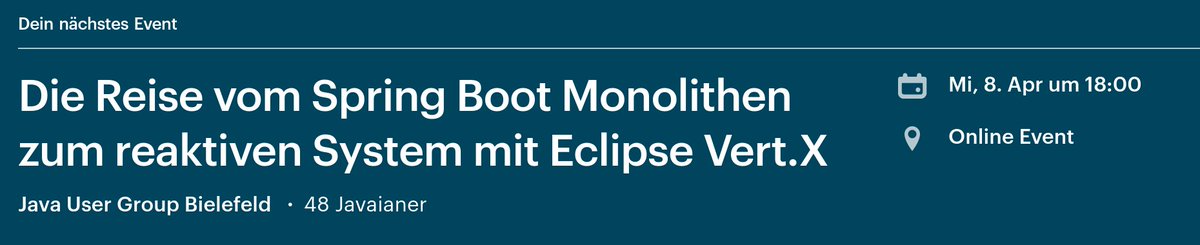 JUG Bielefeld tweet media