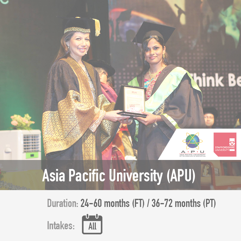 Studymasters Malaysia On Twitter Asia Pacific University Phd In Technology Apu Kuala Lumpur 100 Research Flexible Fulltime Localcert Parttime Https T Co Evzngi6bcw Https T Co Z6aro6l5h2