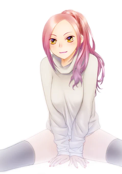 「最近この世界は私だけのモノになりました……」から、おまけ絵と販促絵です。ちょっとエッチな絵ですが重苦しい雰囲気を少しでも明るく出来ますよーに_φ(≧w≦;;) 