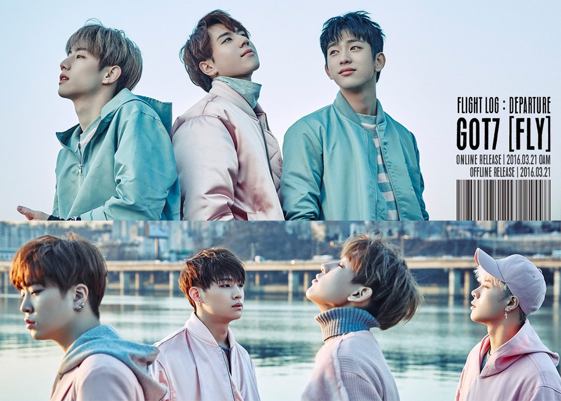 Rewinding the  #KPop ChartsOn this day in 2016,  @GOT7Official became the first K-pop group to enter  @Billboard's Artist 100 chart. GOT7 have spent six weeks total on the chart, peaking at No. 45. The feat came after the strong U.S. response to the 'Flight Log: Departure' EP.