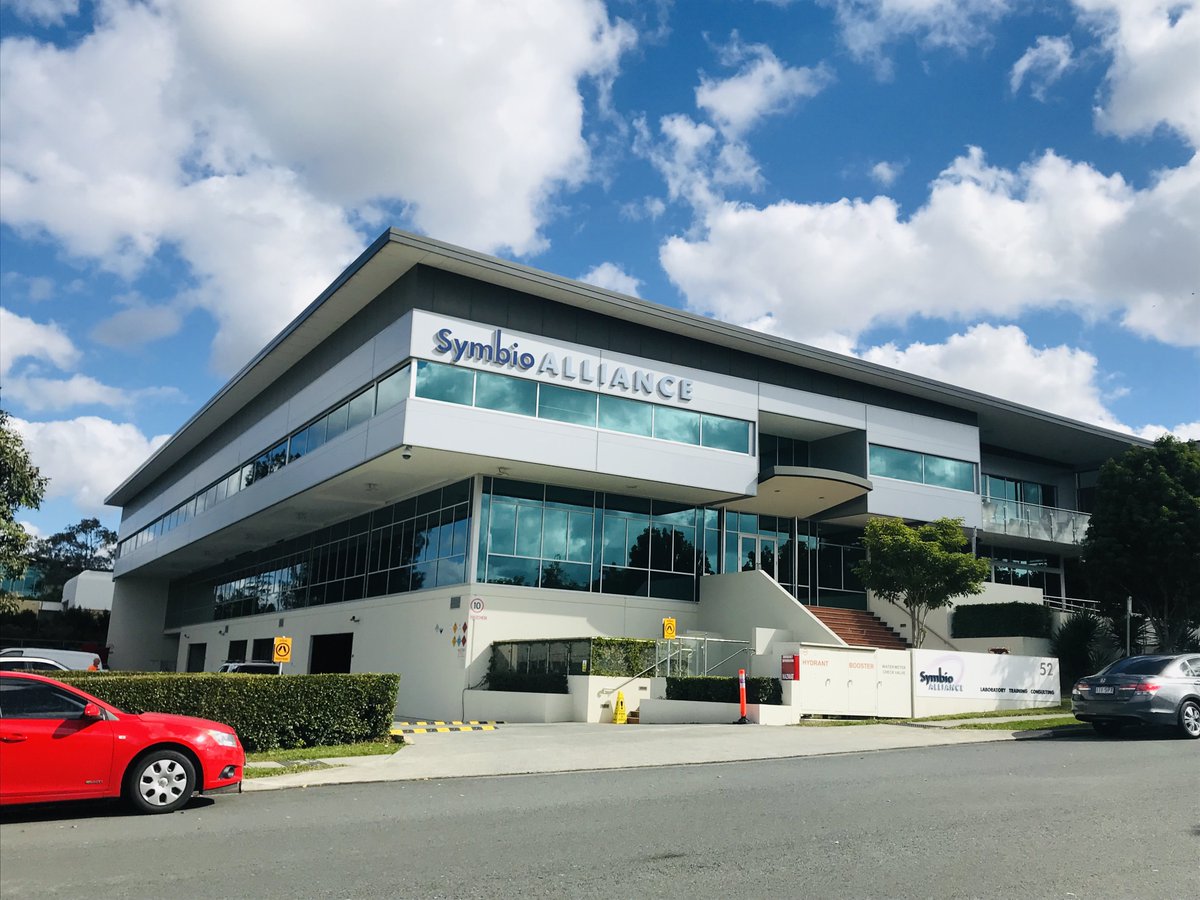 SymbioLabs's tweet photo. This week, Symbio's Brisbane Laboratory said goodbye as they retired the old "Symbio Alliance" sign, and underwent a signage upgrade. Here are the results, and we all think it looks fantastic! We hope in the near future you can come down and see it too. https://t.co/5ZjCSkwm32